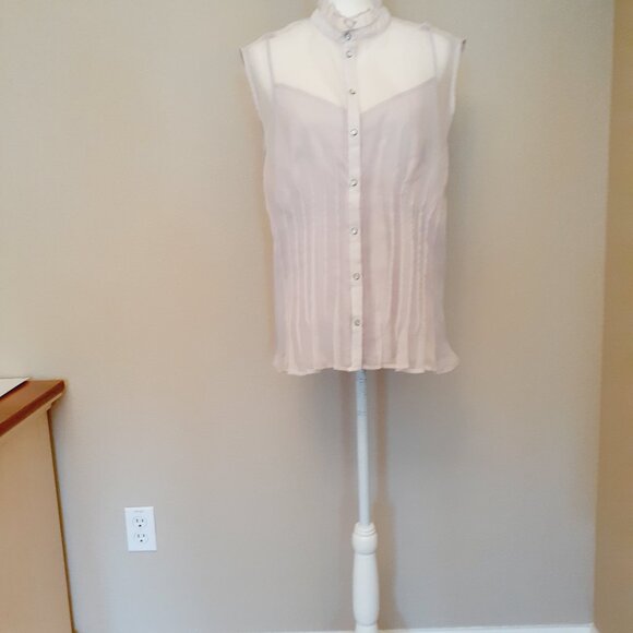 Anthropologie Pleated Top with Tank NWT - Picture 6 of 16